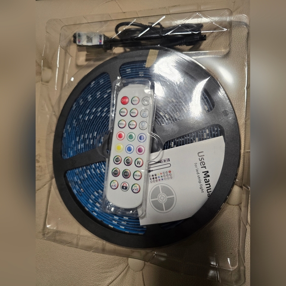 FIRST CLASS Sound Activated Flexible LED Light Strip Remote Multi Color - Picture 3 of 5